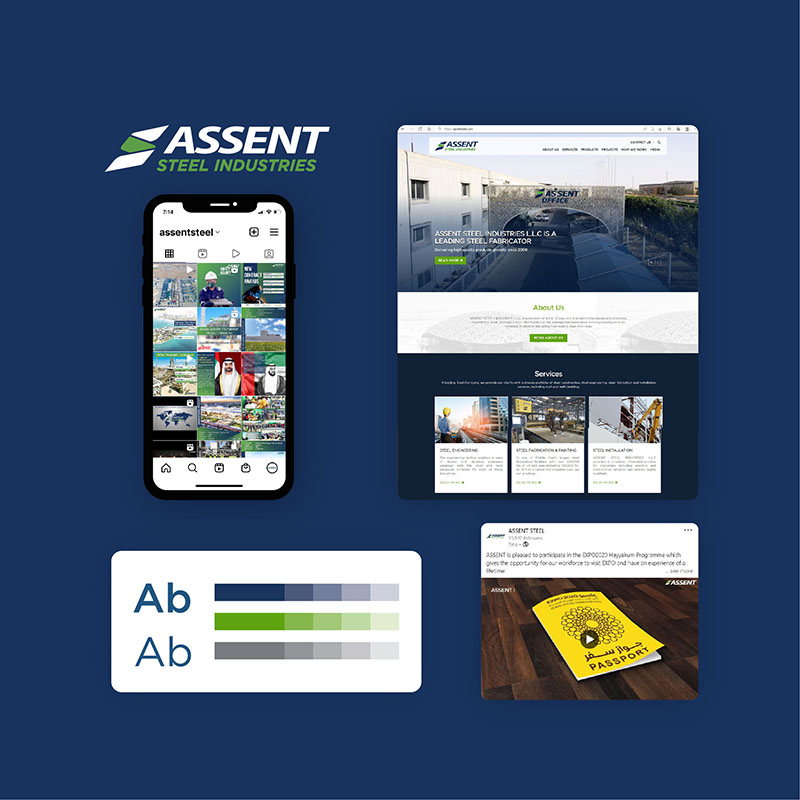 ASSENT STEEL branding thumbnail