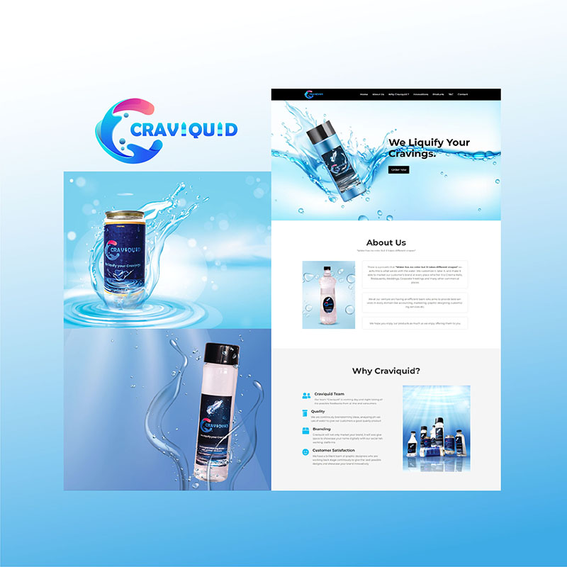 Craviquid branding thumbnail