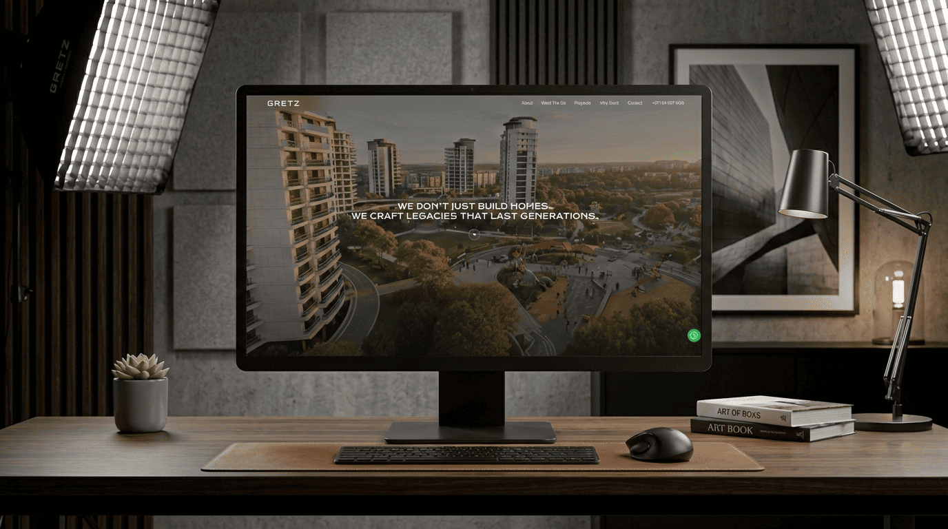 ERETZ Developers website hero