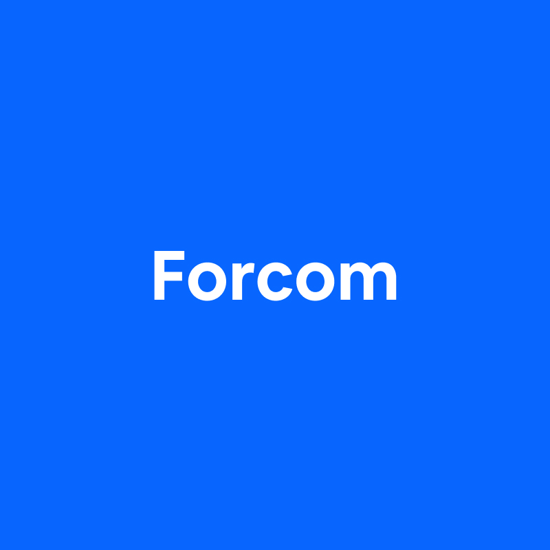 Forcom web design thumbnail