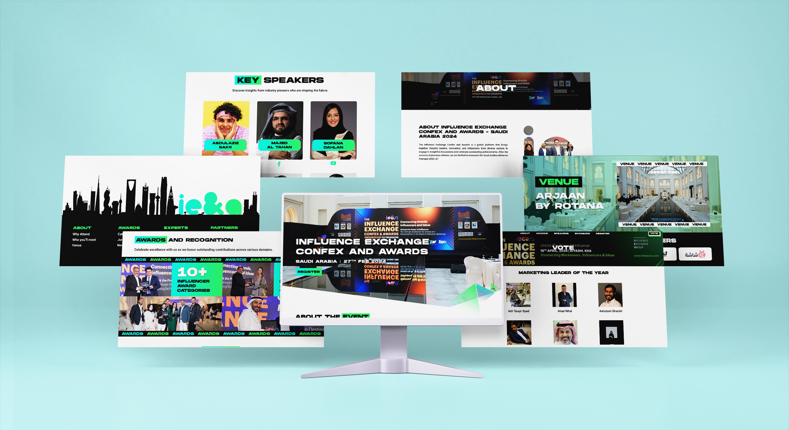 IEC&A KSA event website hero