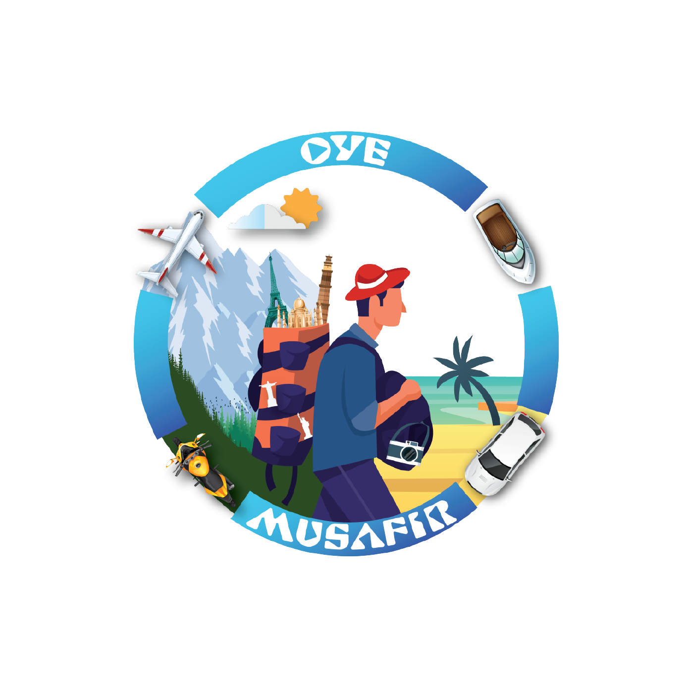 Oye Musafir logo and posters thumbnail