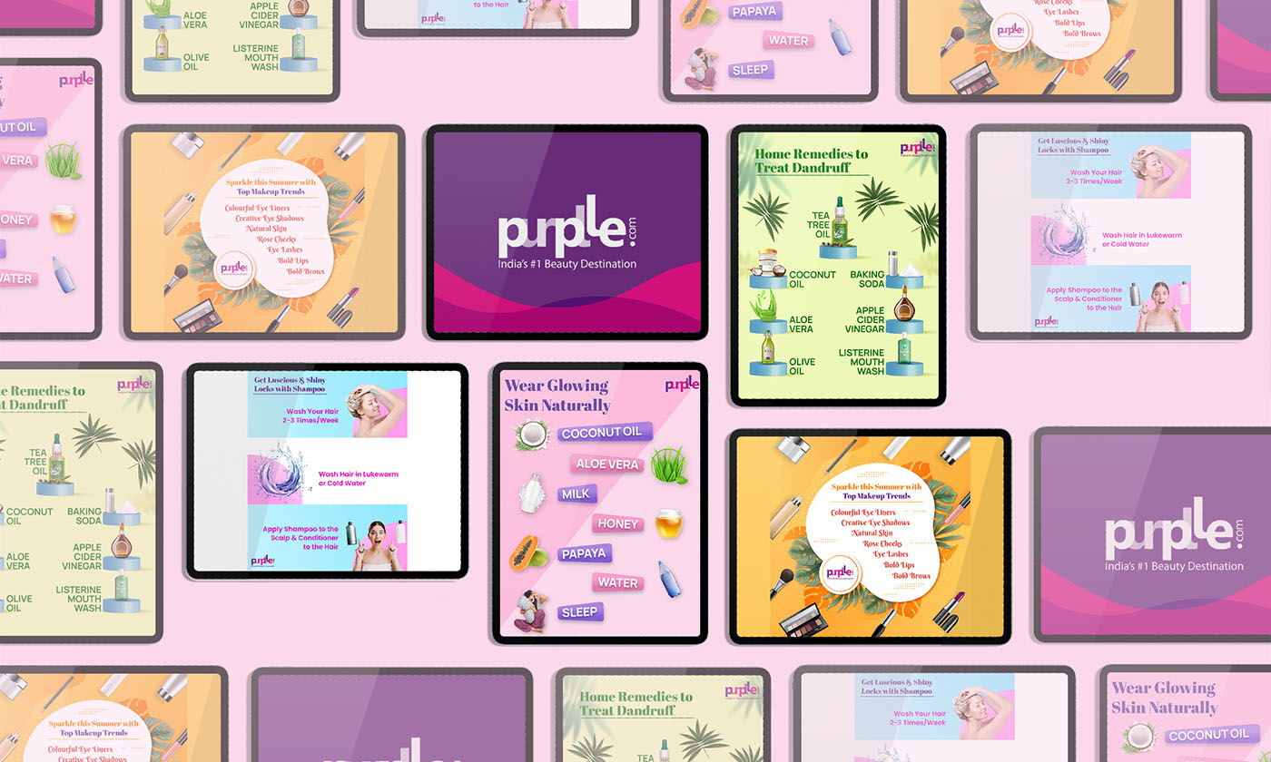 Purplle campaign hero